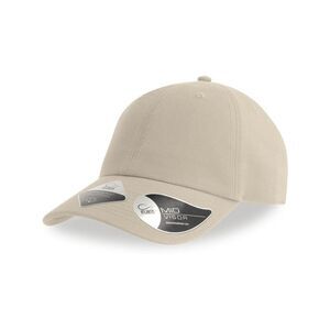 Atlantis Unisex Adult Fraser 6 Panel Cotton Baseball Cap / Stone